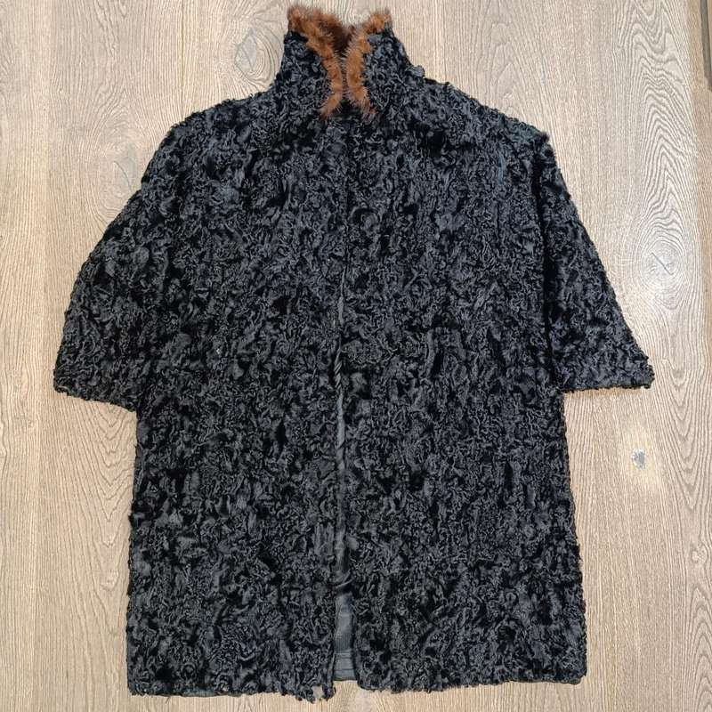 Vintage Karakul fur coat