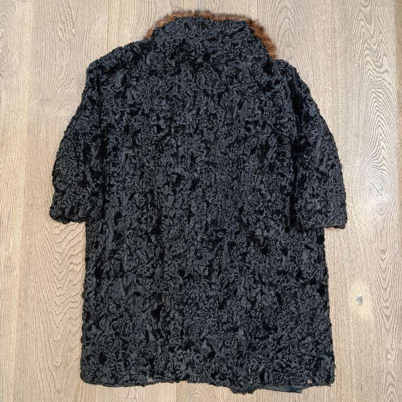 Vintage Karakul fur coat