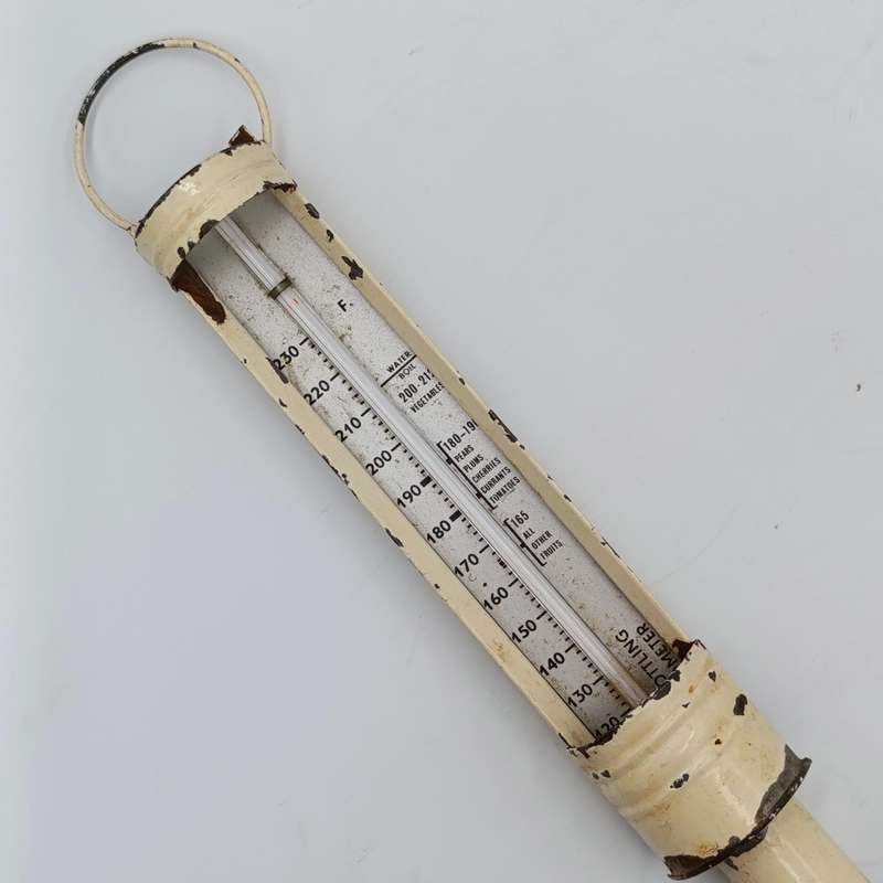 Vintage Fruit Bottling Thermometer