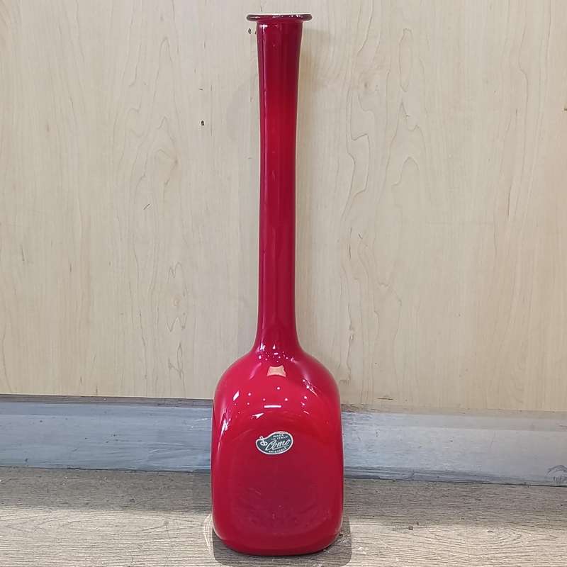Vintage Italian Como Original murano glass flower vase