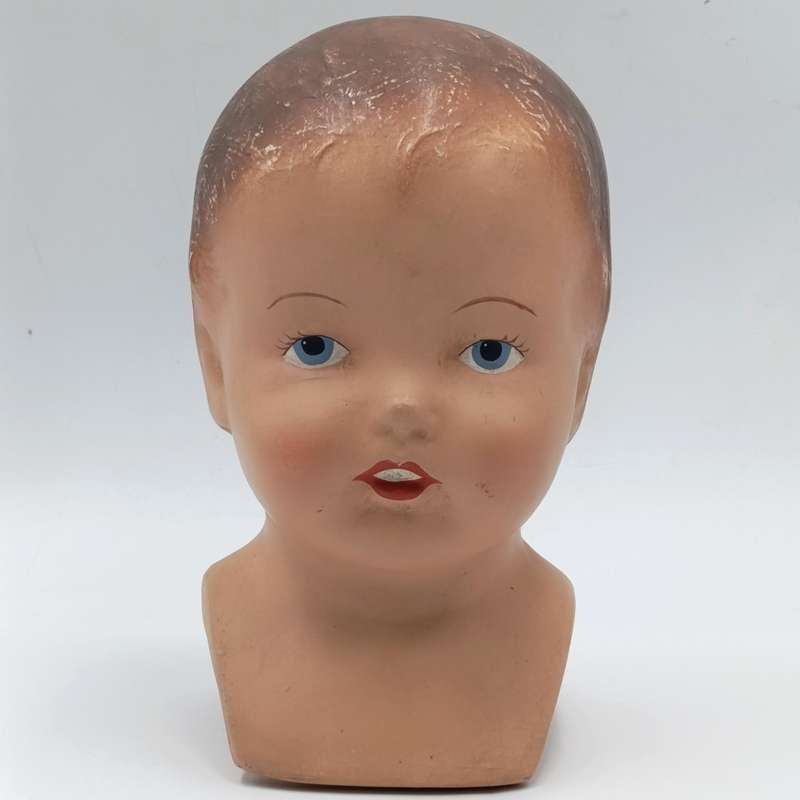 Antique Composition doll head