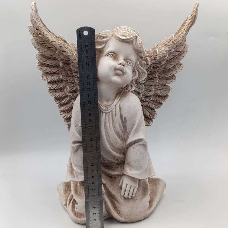 Beautiful Angel boy resin Statue - height 35cm