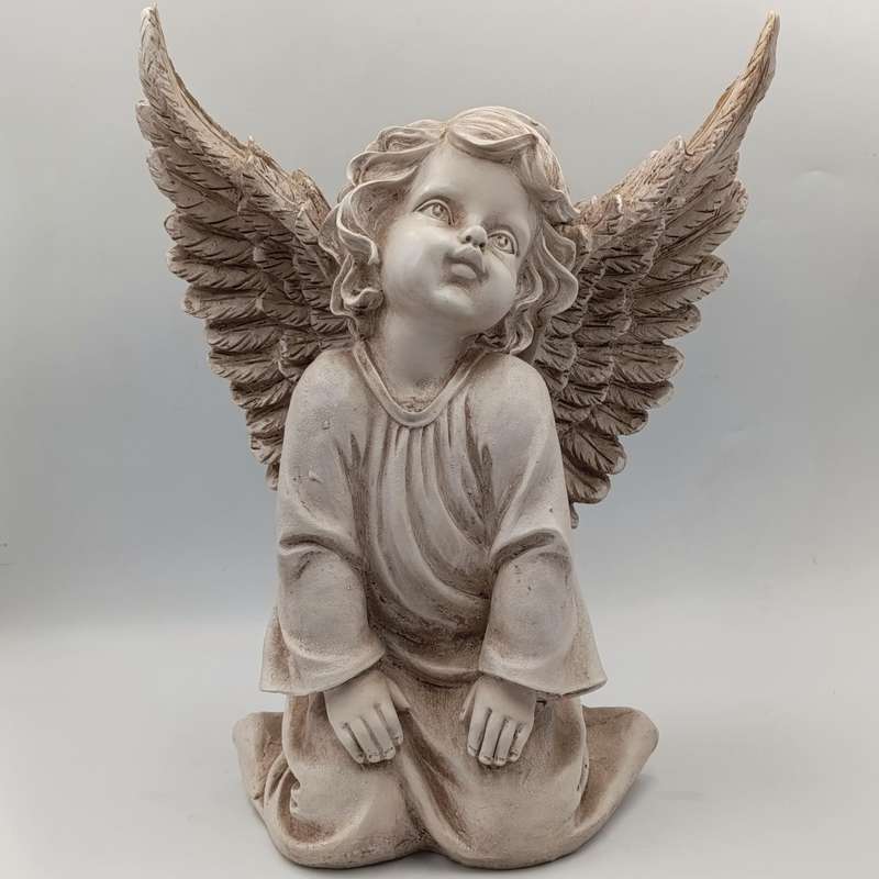 Beautiful Angel boy resin Statue - height 35cm
