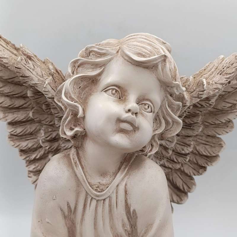 Beautiful Angel boy resin Statue - height 35cm