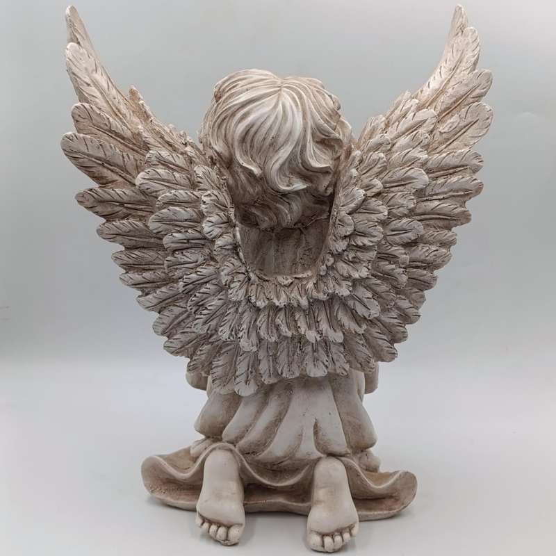 Beautiful Angel boy resin Statue - height 35cm