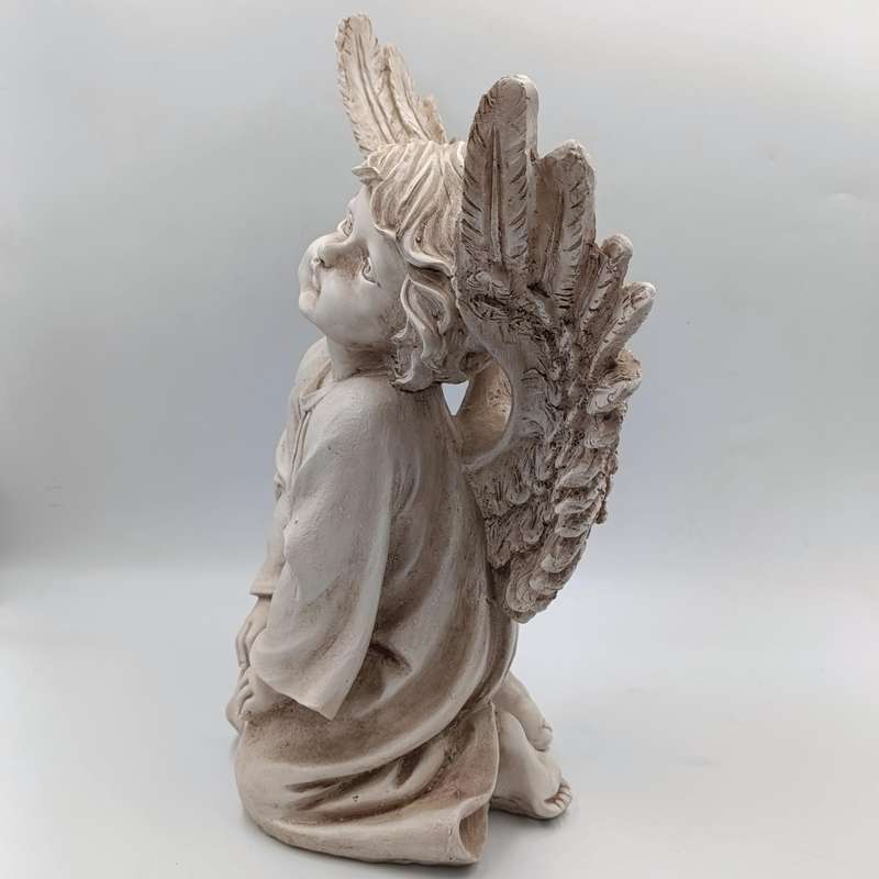 Beautiful Angel boy resin Statue - height 35cm