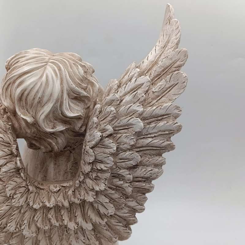 Beautiful Angel boy resin Statue - height 35cm