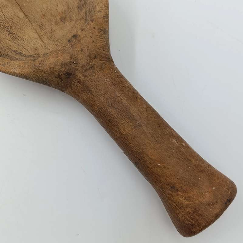 Antique wooden butter scoop