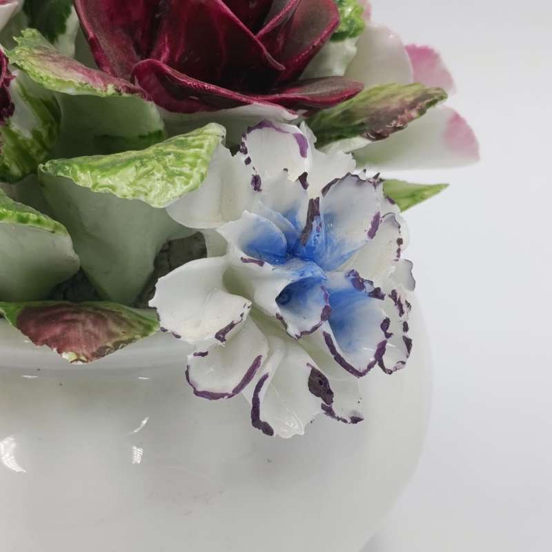 Vintage Royal Doulton flower bouquet - some minor damage