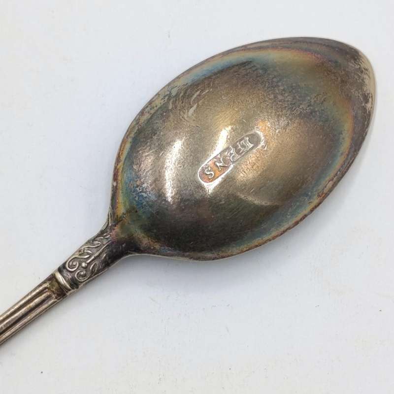 Set of 6 vintage EPNS Apostles tea spoons in box