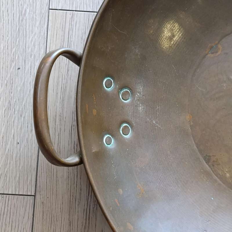 Antique Copper two handle pan