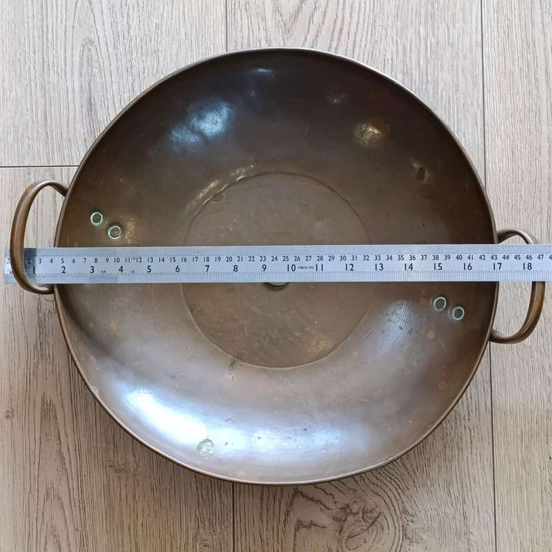 Antique Copper two handle pan