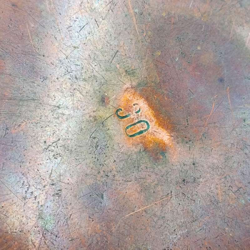 Antique Copper bed warmer bottle