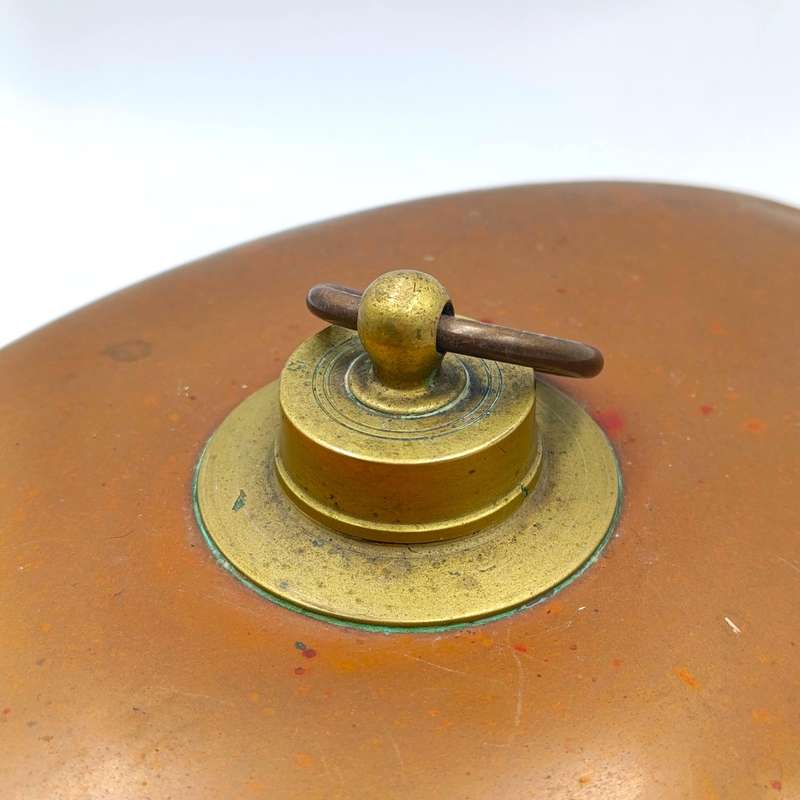 Antique Copper bed warmer bottle