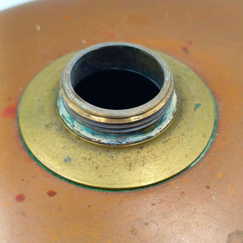 Antique Copper bed warmer bottle