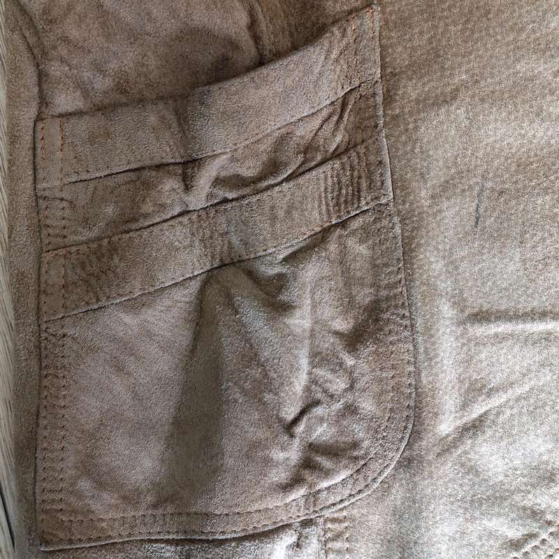 Vintage genuine sheepskin and wool Miura jacket