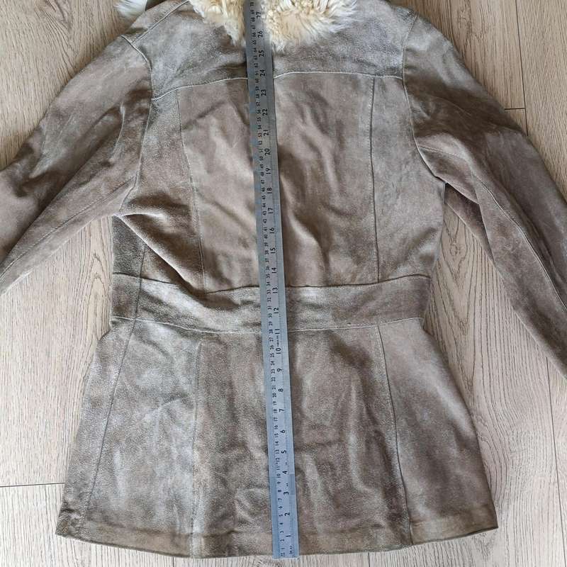 Vintage genuine sheepskin and wool jacket
