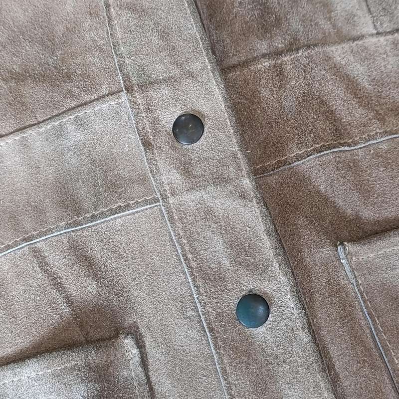 Vintage genuine sheepskin and wool jacket
