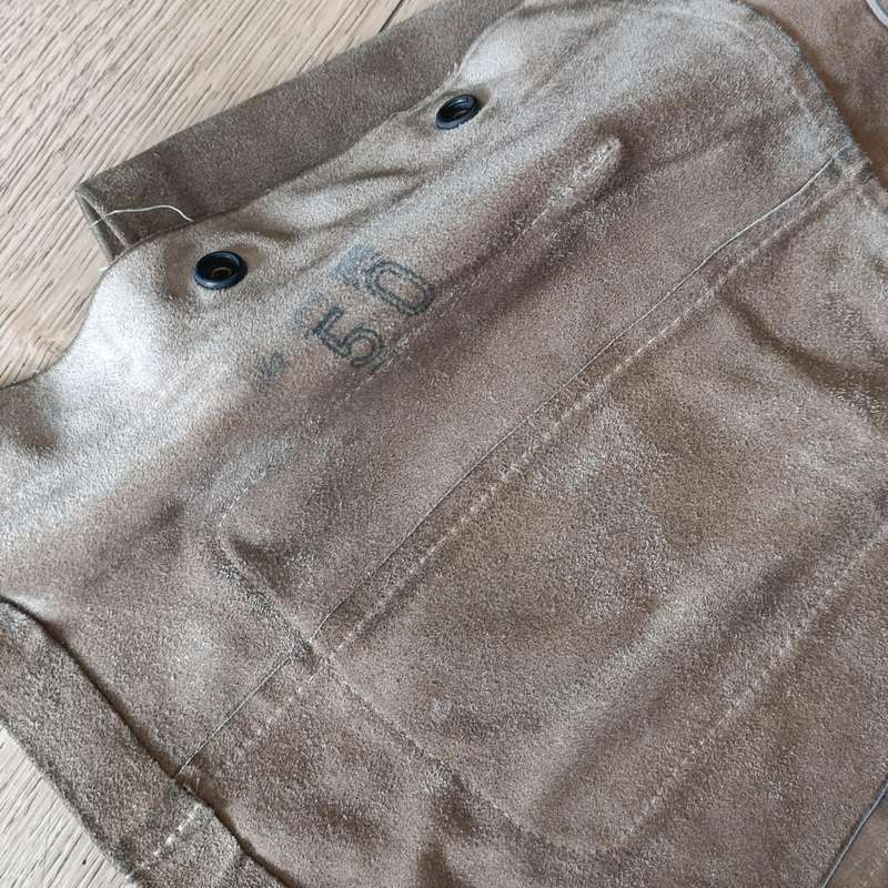 Vintage genuine sheepskin and wool jacket