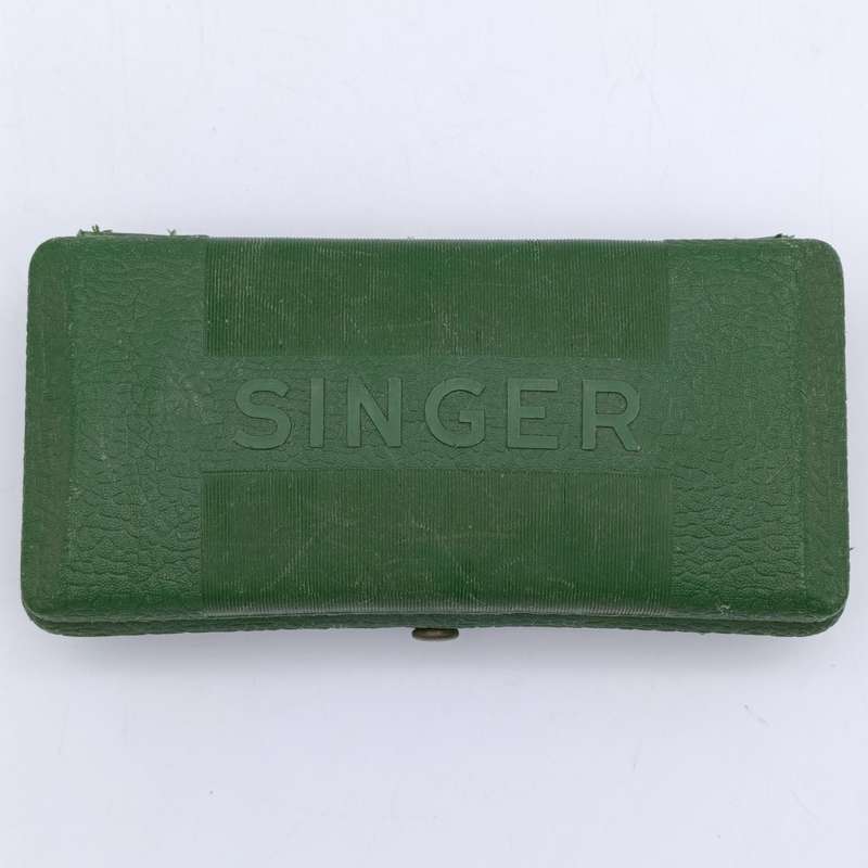 Vintage Singer button hole stitcher attachment