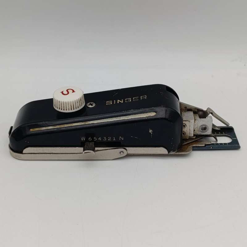 Vintage Singer button hole stitcher attachment