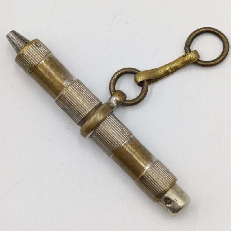 Antique pocket watch winding key