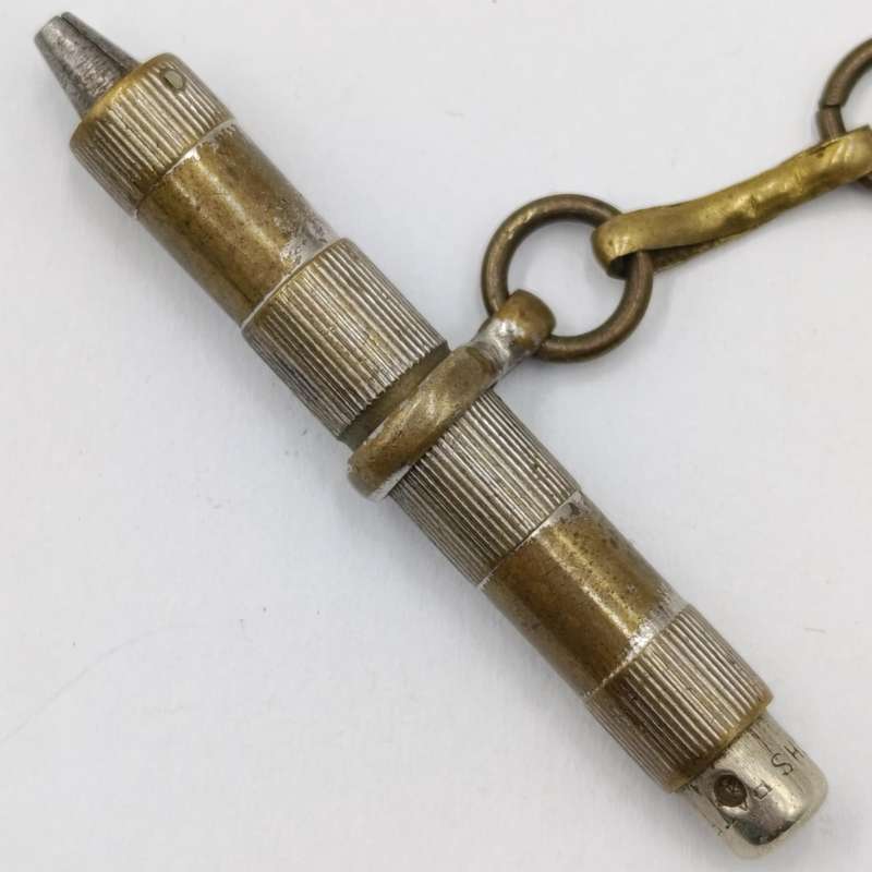 Antique pocket watch winding key