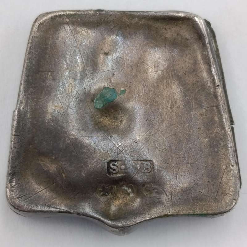 Antique Sterling Silver miniature photo case - hallmarked