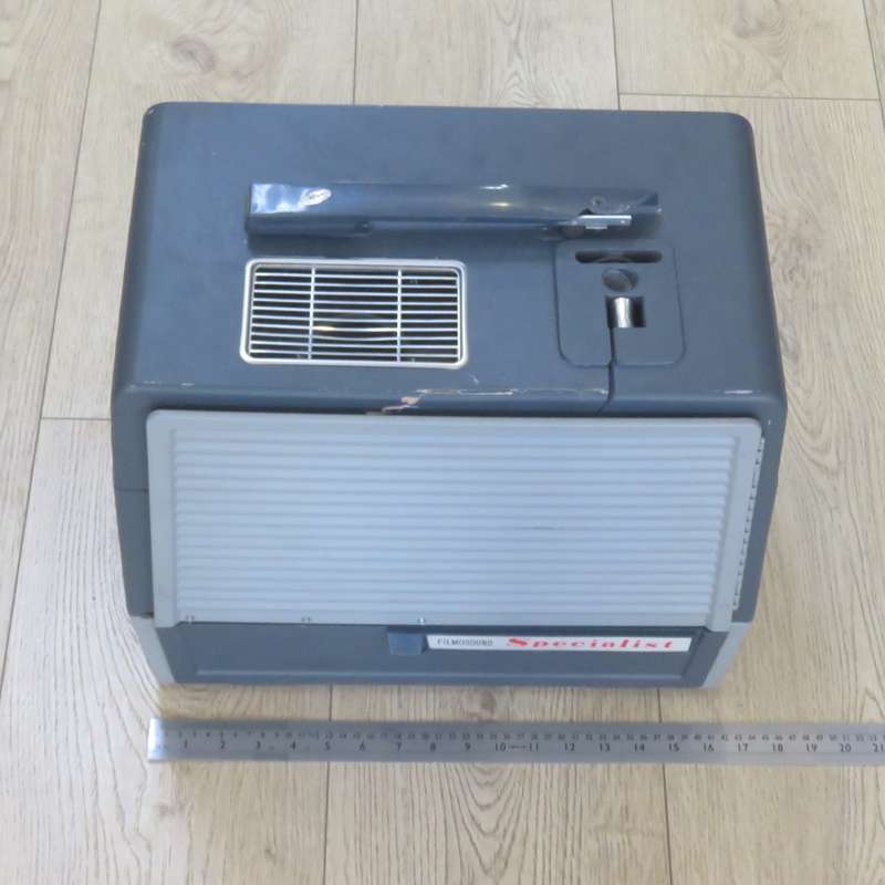 Bell and Howell Filmosound Specialist 16mm projector - working - some case damage