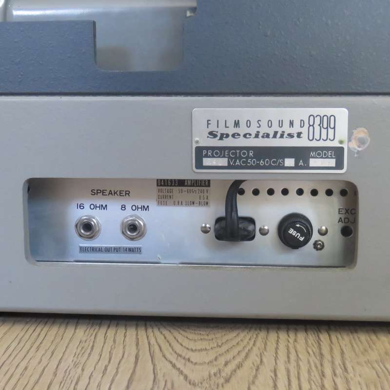Bell and Howell Filmosound Specialist 16mm projector - working - some case damage