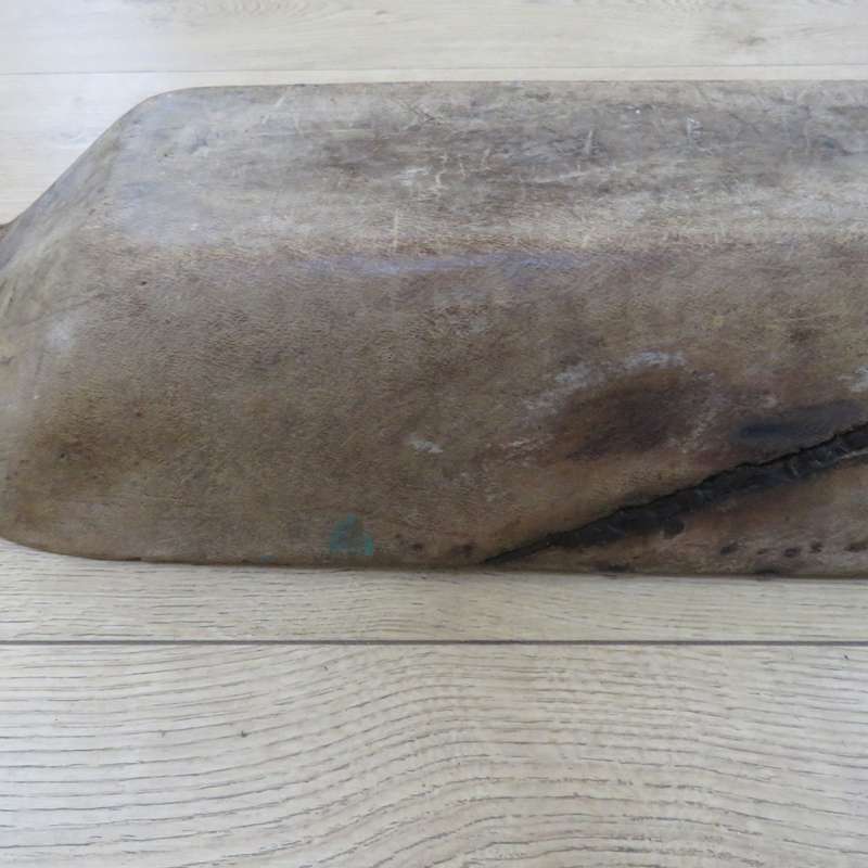 Antique Voortrekker wooden `botterbak: - Beautiful piece - 75cm x 25cm x 12cm
