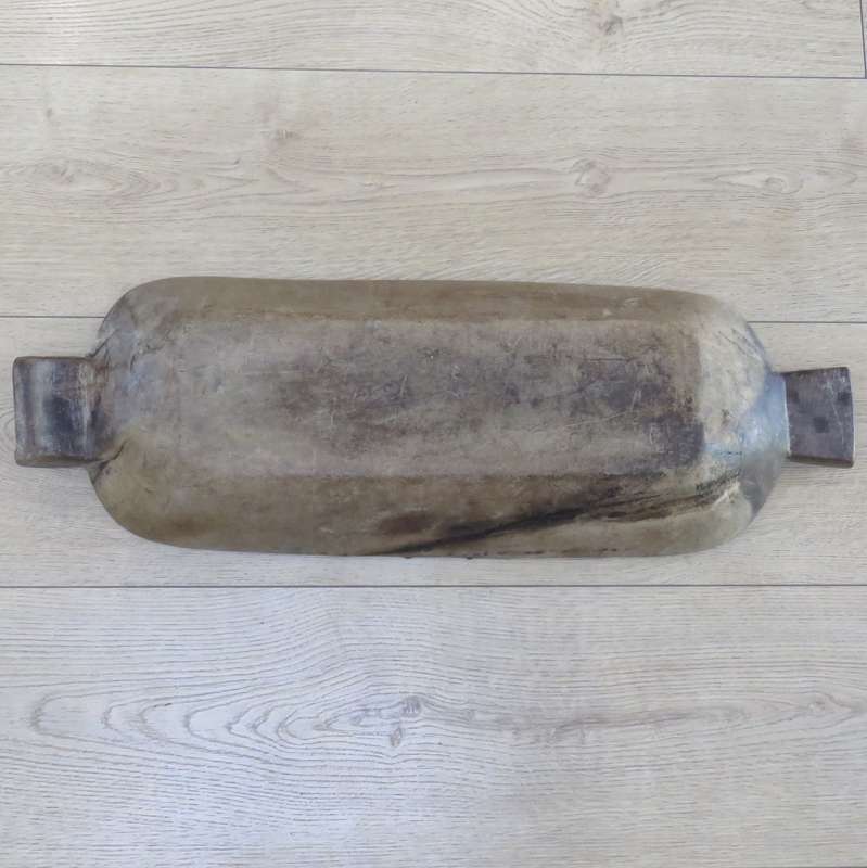 Antique Voortrekker wooden `botterbak: - Beautiful piece - 75cm x 25cm x 12cm