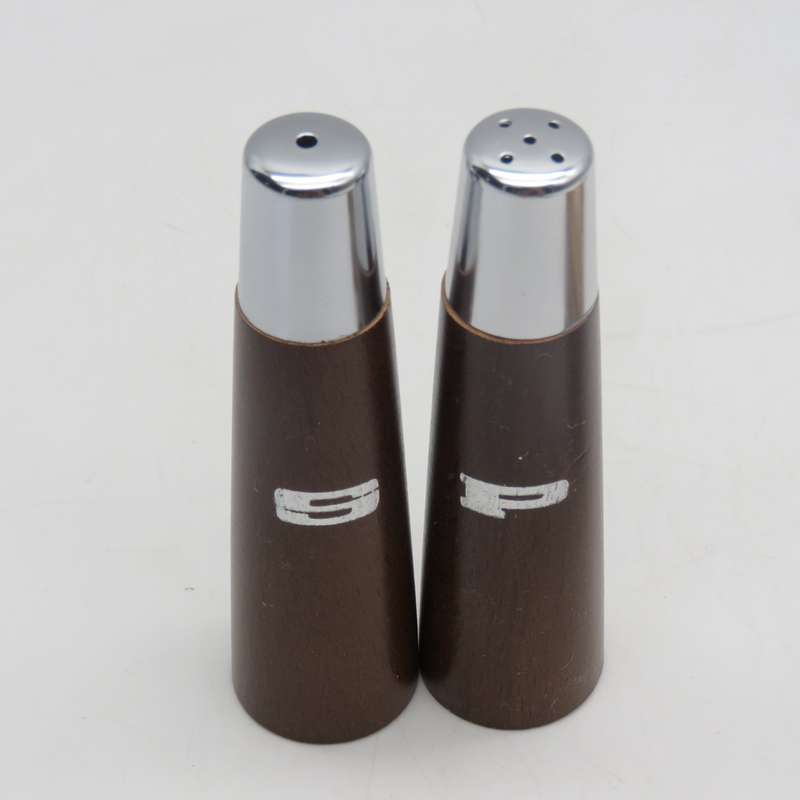 Vintage salt and pepper shakers- in original box