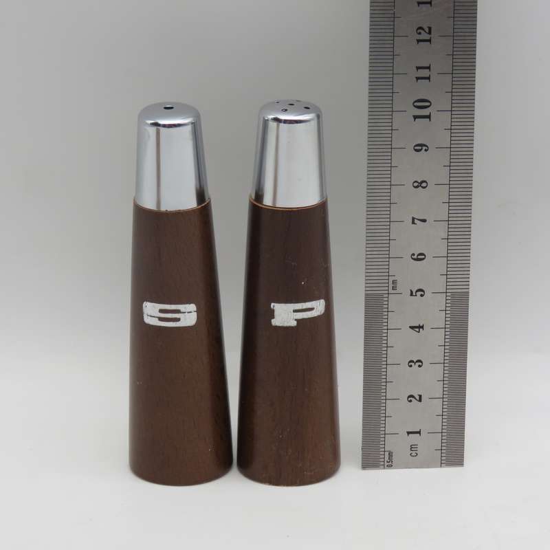 Vintage salt and pepper shakers- in original box