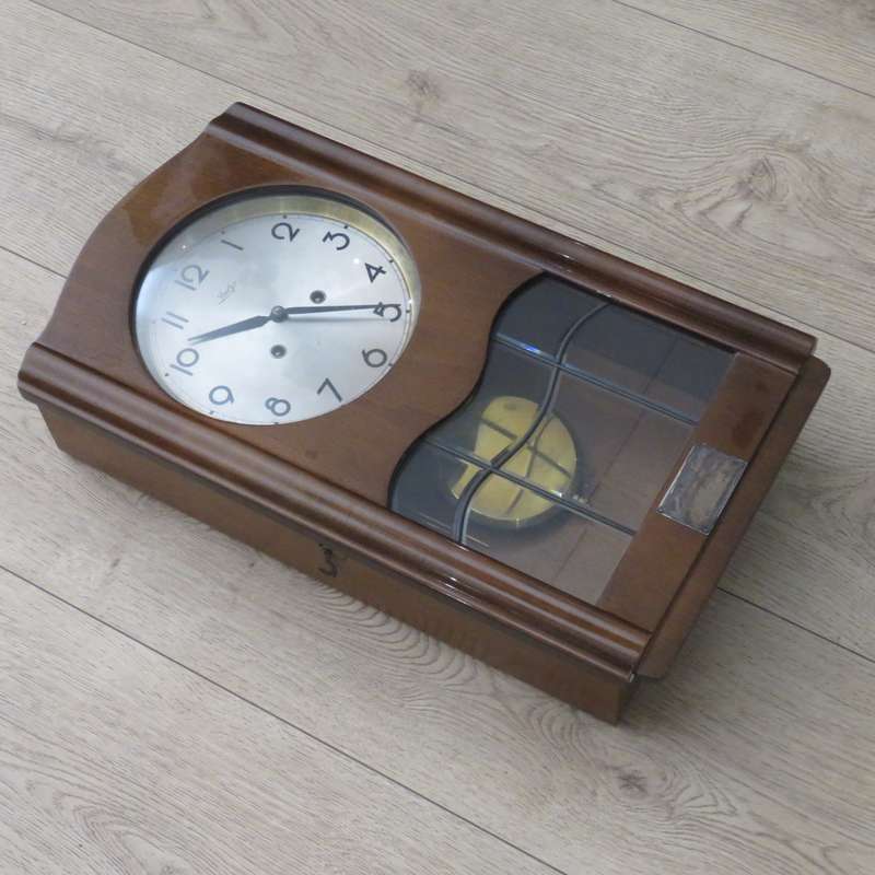 Vintage Sawy wall clock presented to Gert J. Geyser from director and staff of Blue Bell Wrangler