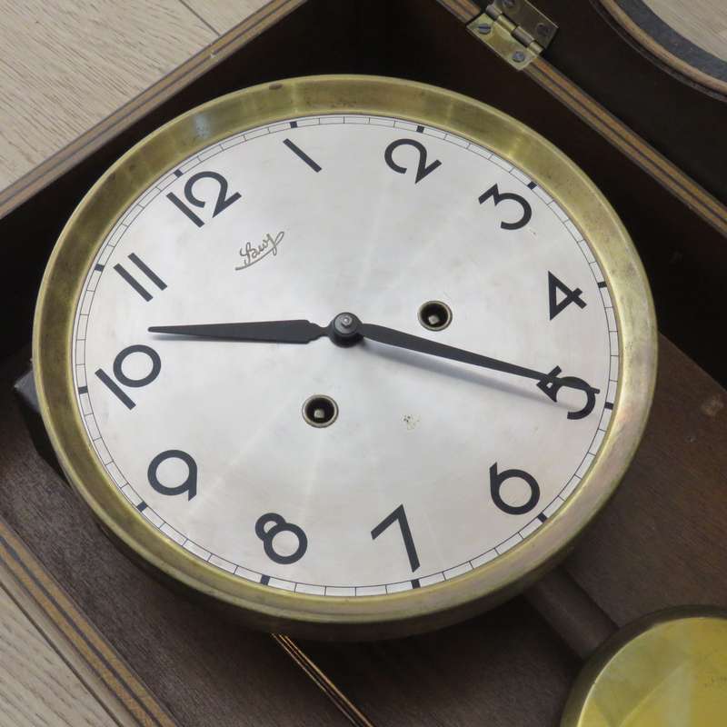 Vintage Sawy wall clock presented to Gert J. Geyser from director and staff of Blue Bell Wrangler