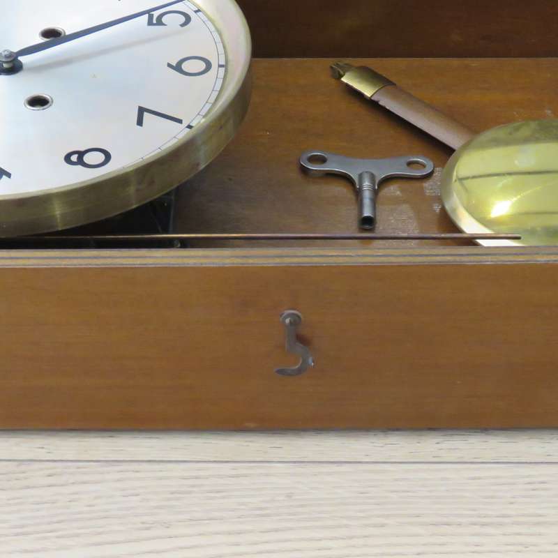 Vintage Sawy wall clock presented to Gert J. Geyser from director and staff of Blue Bell Wrangler