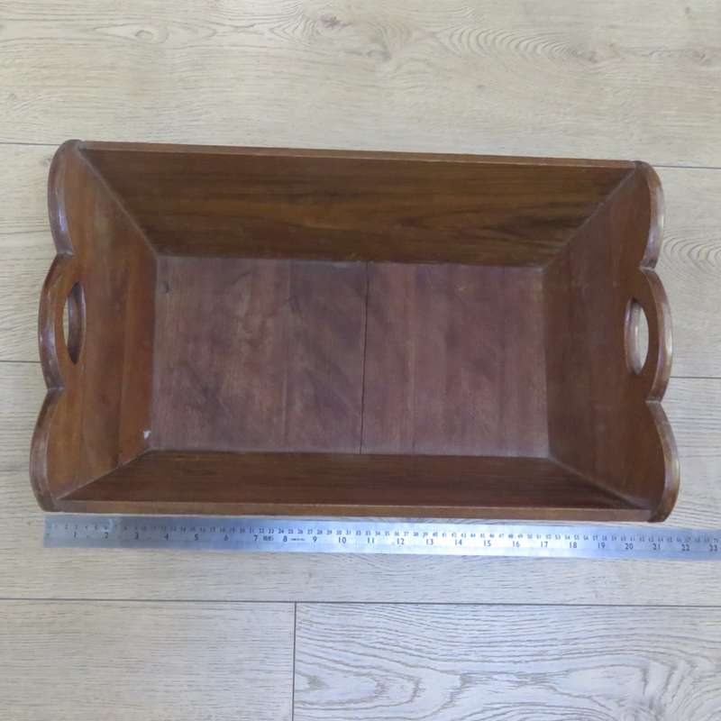 Antique wooden Apple tray - Size 37 x 61 cm