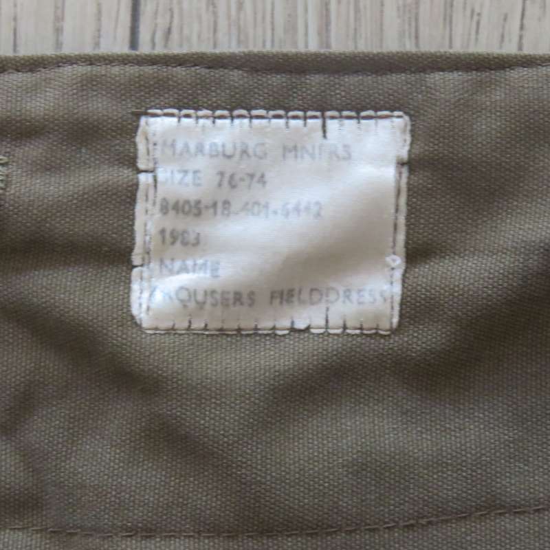 SADF Nutria combat trousers - size 30
