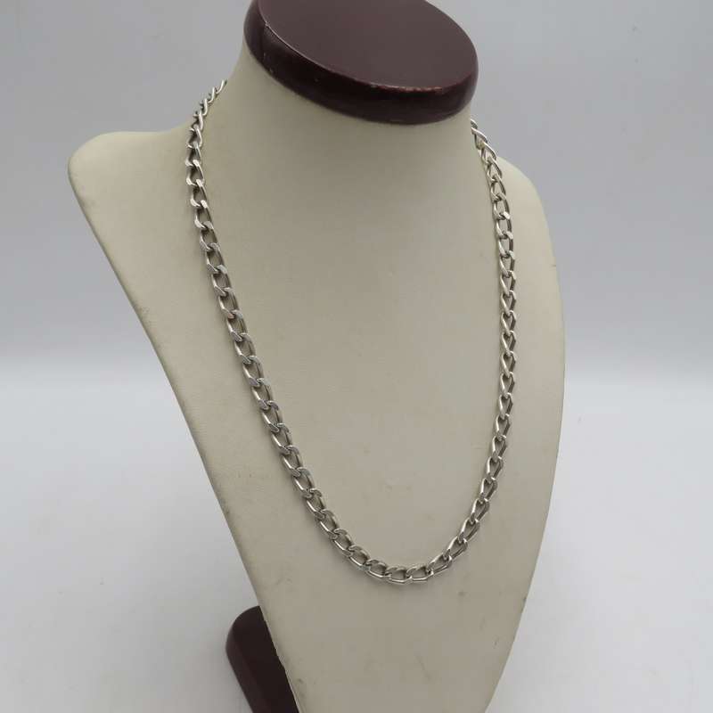 Vintage Italian sterling silver necklace - weighs 22,4g