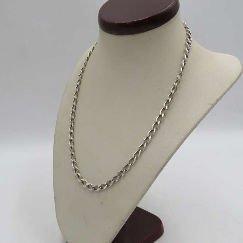 Vintage Italian sterling silver necklace - weighs 22,4g