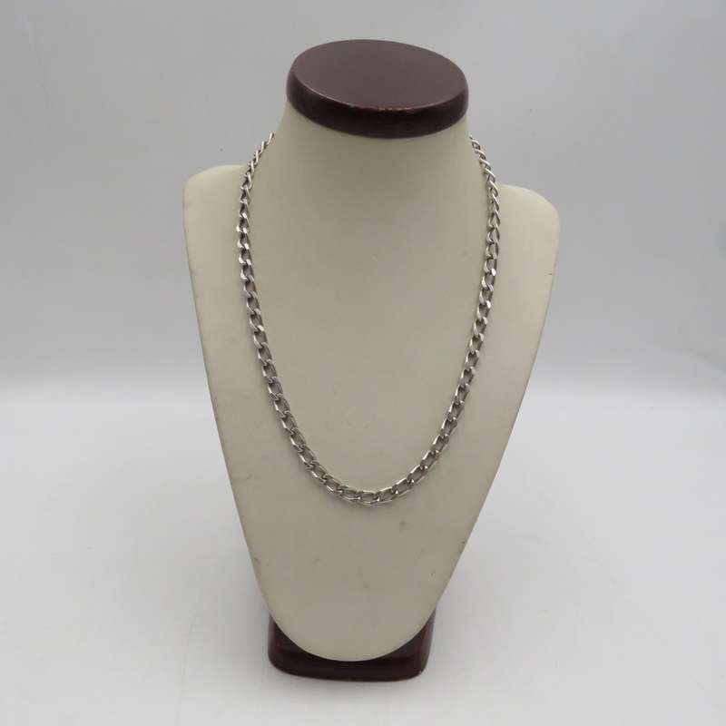 Vintage Italian sterling silver necklace - weighs 22,4g