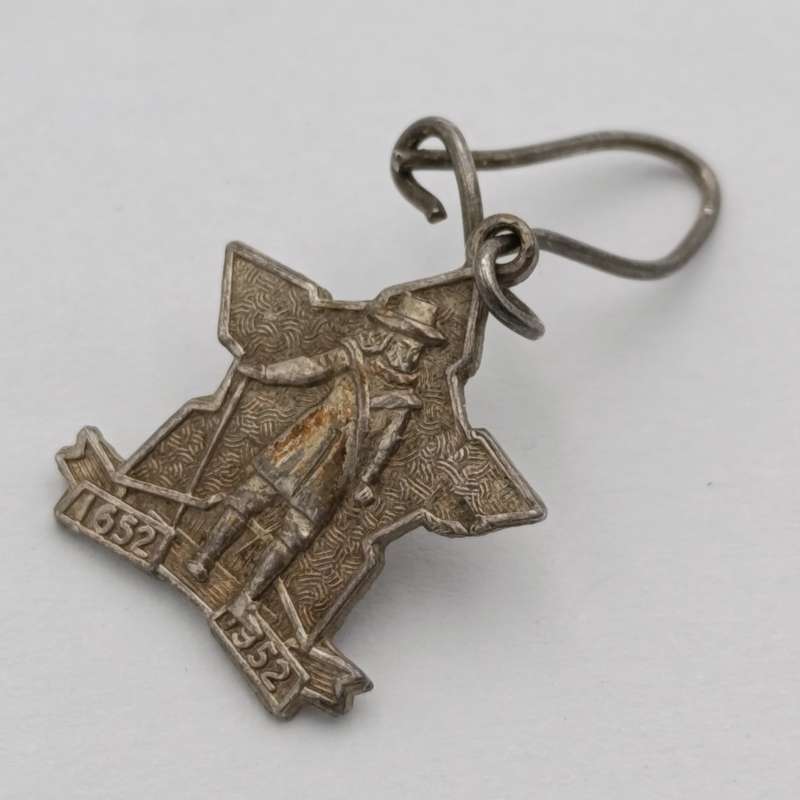 Pair of Van Riebeeck festival Sterling silver earrings