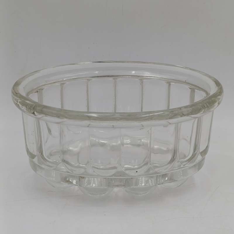 Antique glass jelly mould
