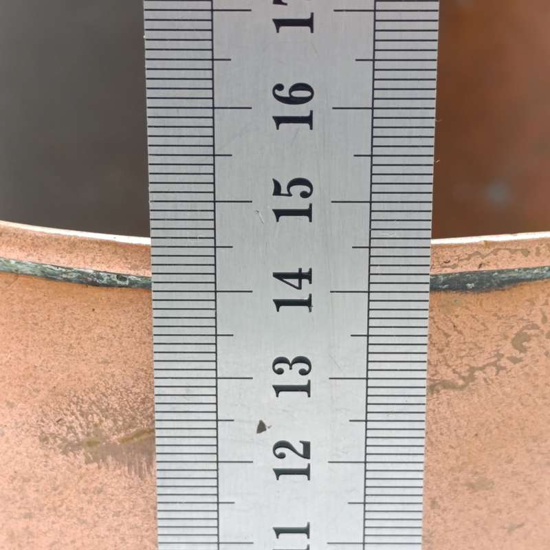 Antique Copper pot with handle