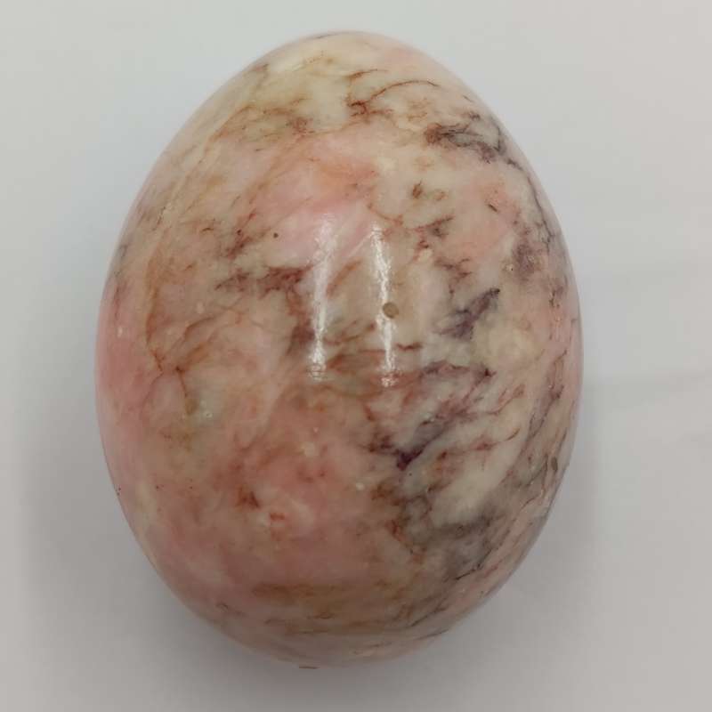 Pair of vintage Alabaster stone eggs