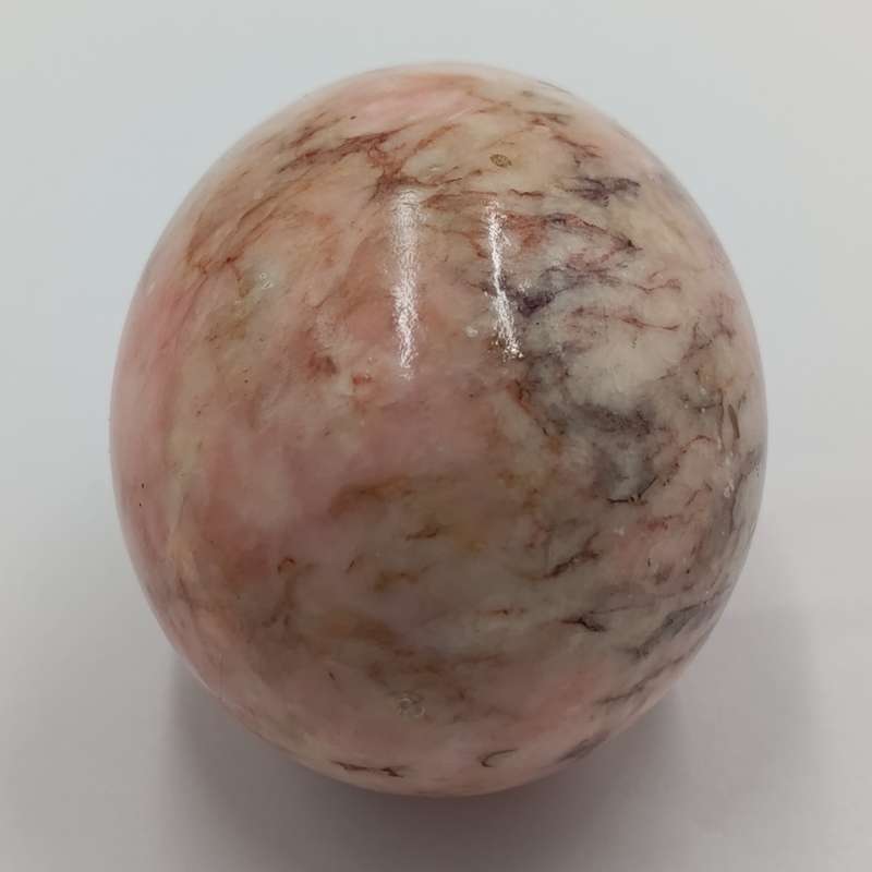Pair of vintage Alabaster stone eggs
