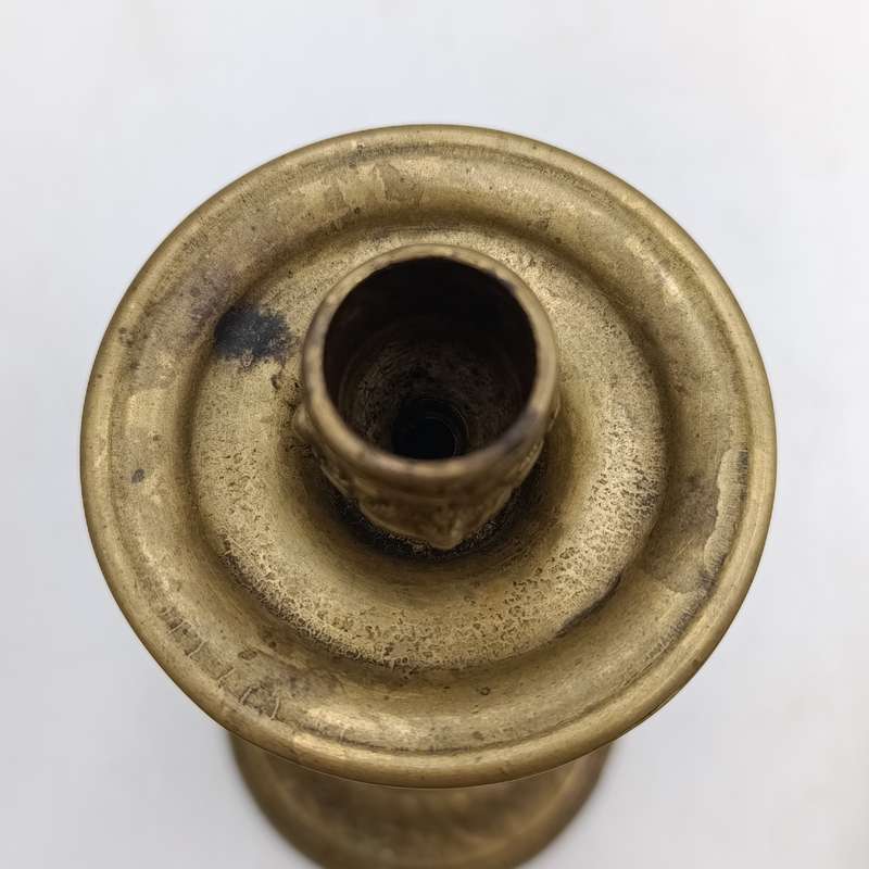 Vintage Brass Ships Gimbal Candle-holder-Wall-mount