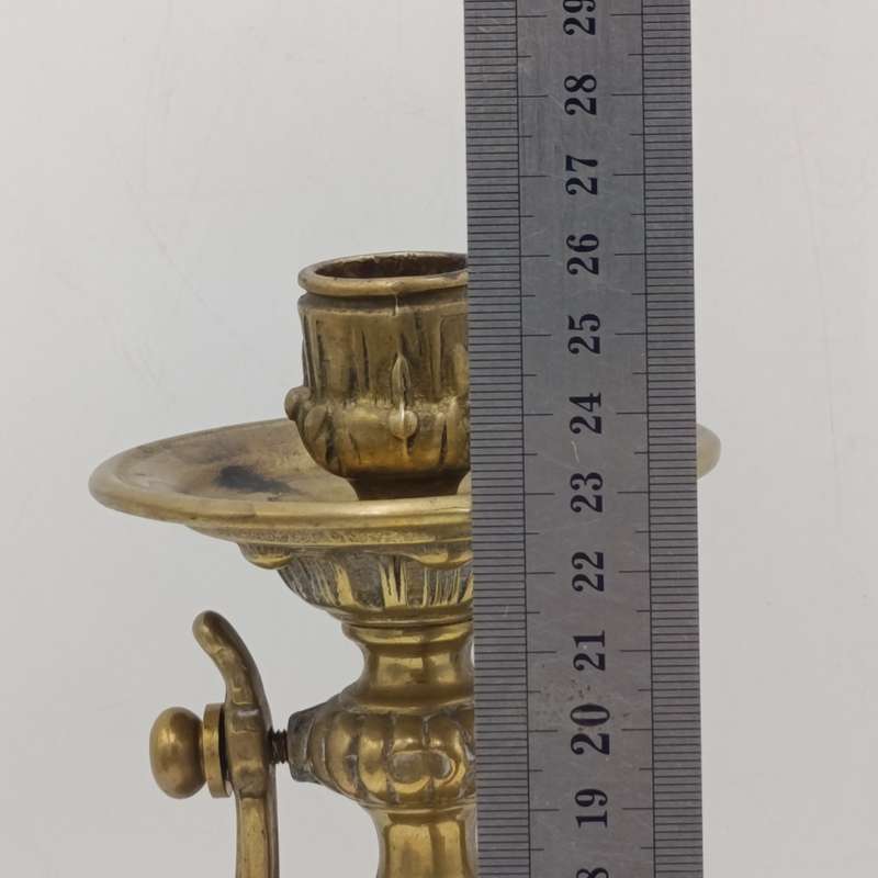 Vintage Brass Ships Gimbal Candle-holder-Wall-mount