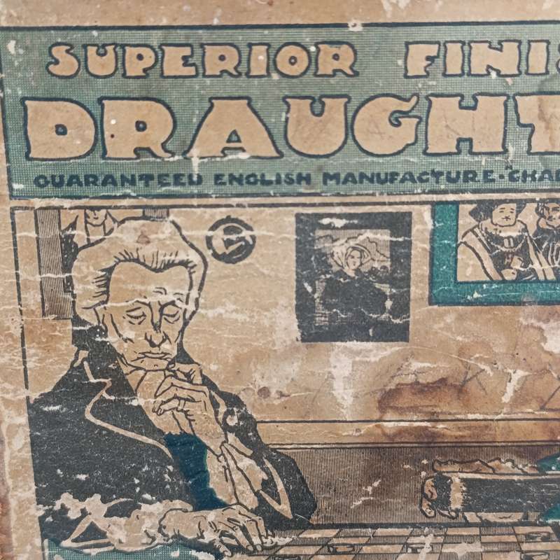 Vintage Draughtsmen set in wooden box